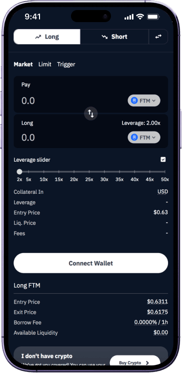 Lif3 Trade place trade screen