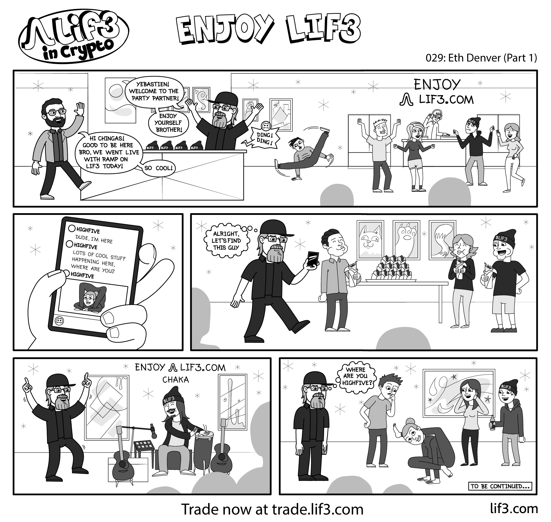 Lif3 in Crypto comic 29